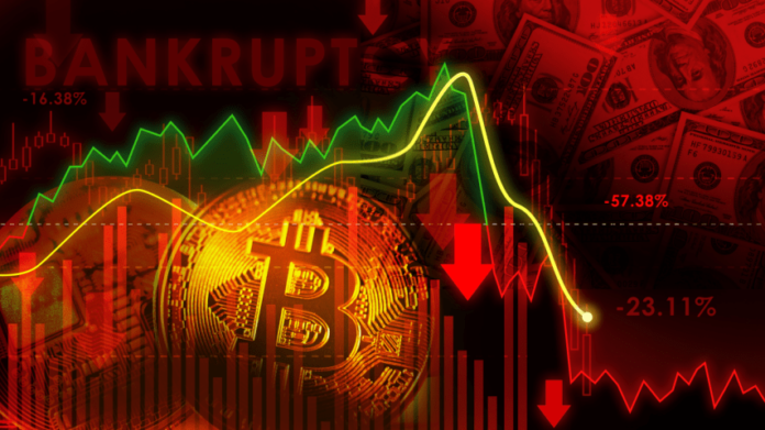 Najhorší scenár poklesu na bitcoine. Zdroj: shutterstock.com/jira pliankharom Najhorší scenár poklesu na bitcoine