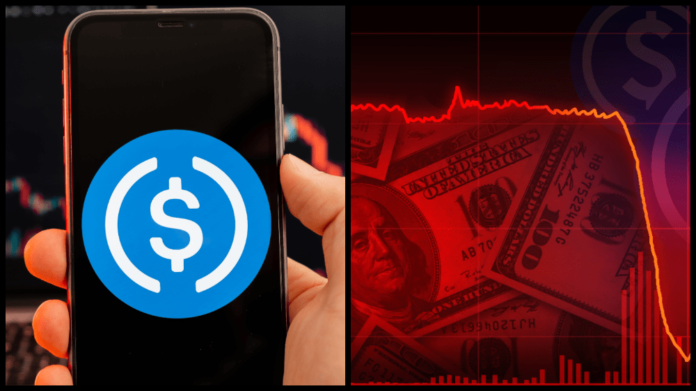 Podarí sa zachrániť stablecoin USDC. Zdroj: shutterstock.com/jira pliankharom/Vladimka production Podarí sa zachrániť stablecoin USDC