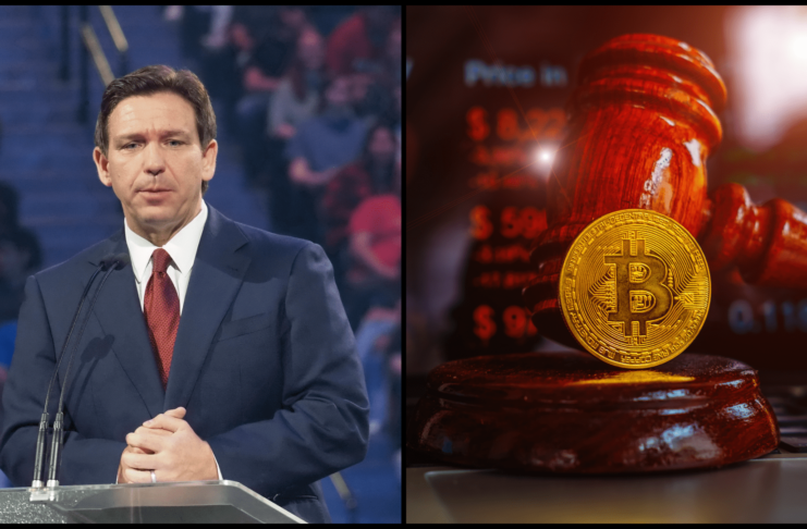 Guvernér Floridy varuje pred reguláciami bitcoinu
