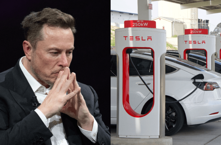 Elon Musk a Tesla.