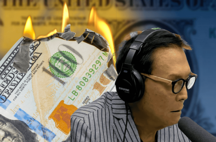 Robert Kiyosaki očakáva, že dolár padne.