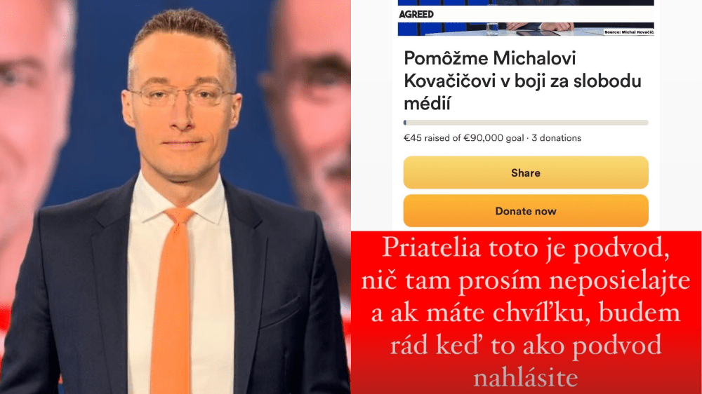 Po internete koluje falošná zbierka v mene Kovačiča