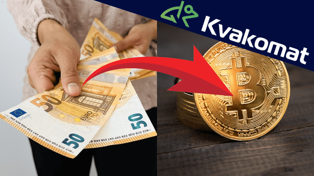 Ako premeniť hotovosť na Bitcoin cez Kvakomat