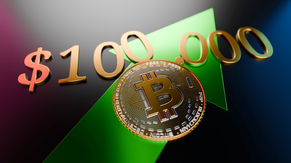 Bitcoin prelomil 100 000 dolárov