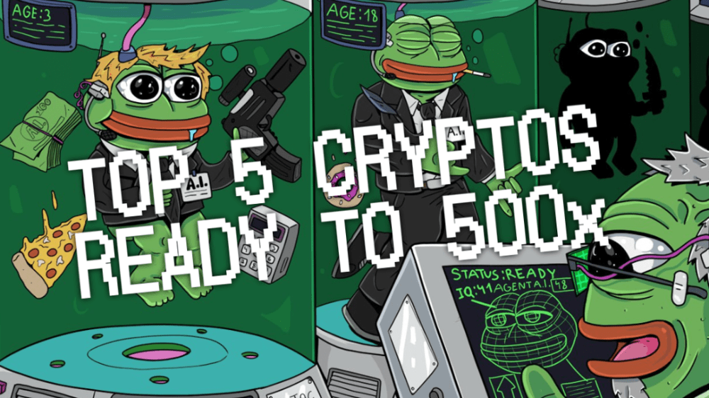 Top 5 AI kryptomeny