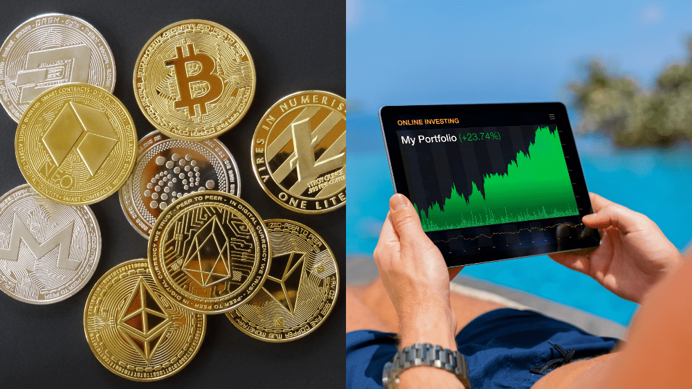 Kryptomeny a portfólio za 1 000 eur