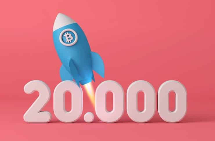 Bitcoin útočí na nové maximum - 20 000$