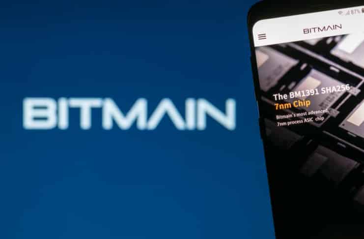 ťažobný gigant Bitmain