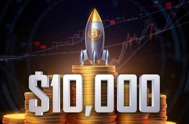 Bitcoin atakuje psychologickú hranicu 10 000 $
