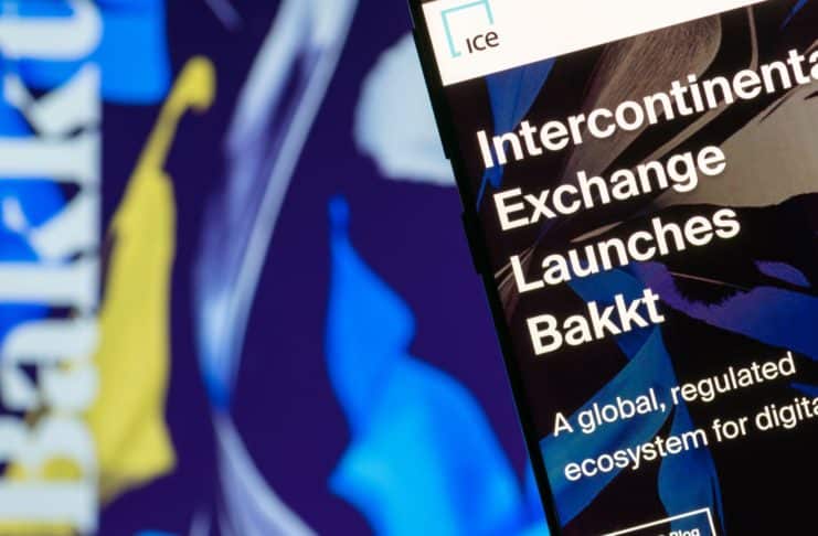 Bakkt vybral 182 miliónov USD