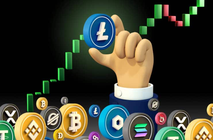 Litecoin pokračuje v raste - Dnes ako jediný v zelenom