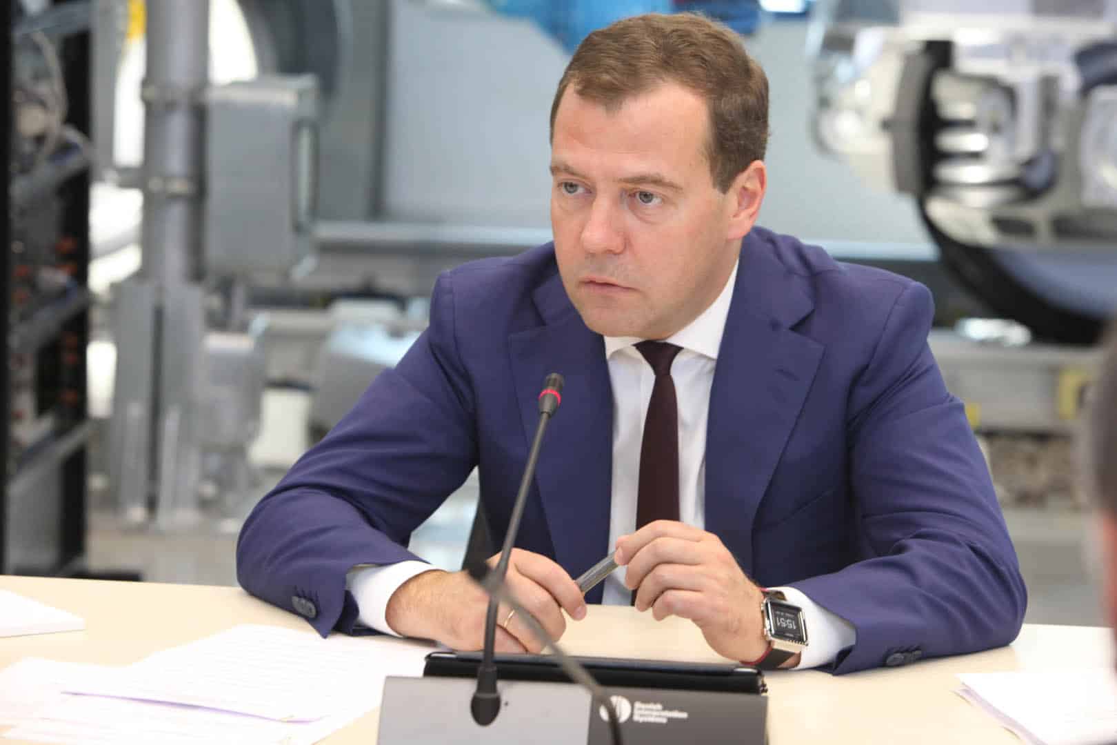 Ruský premiér Medvedev