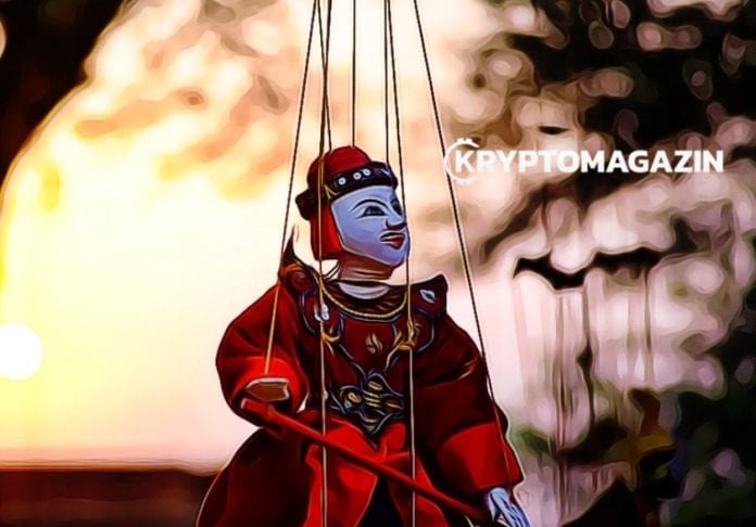 manipulácia kryptomeny bábka