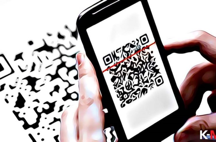 qr kod scam podvod bitcoin telefon