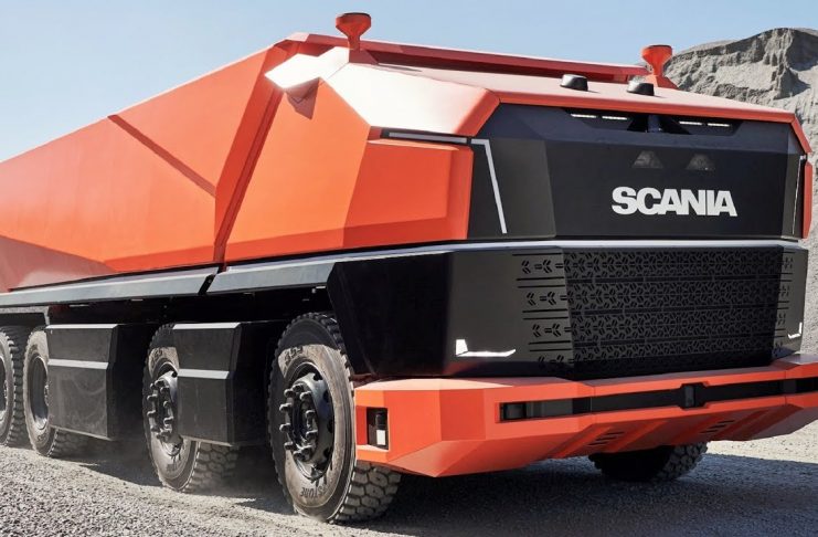 scania AXL nákladniak
