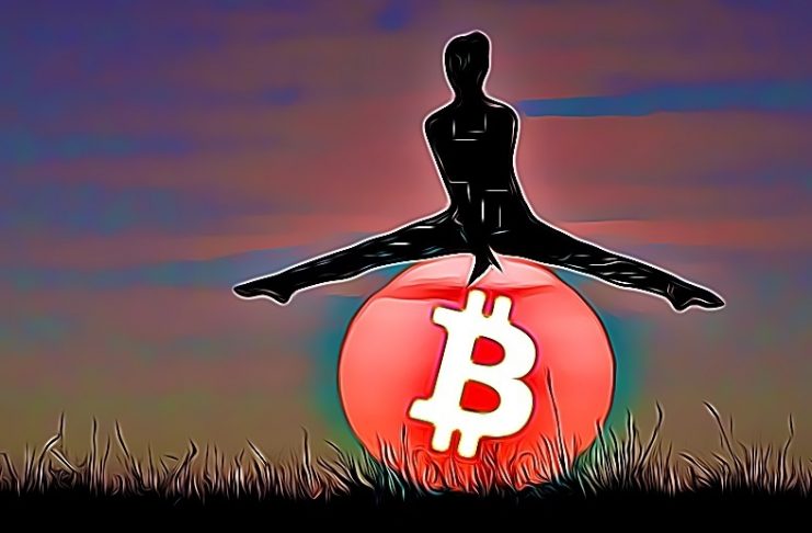 bitcoin prepad dole hore skok