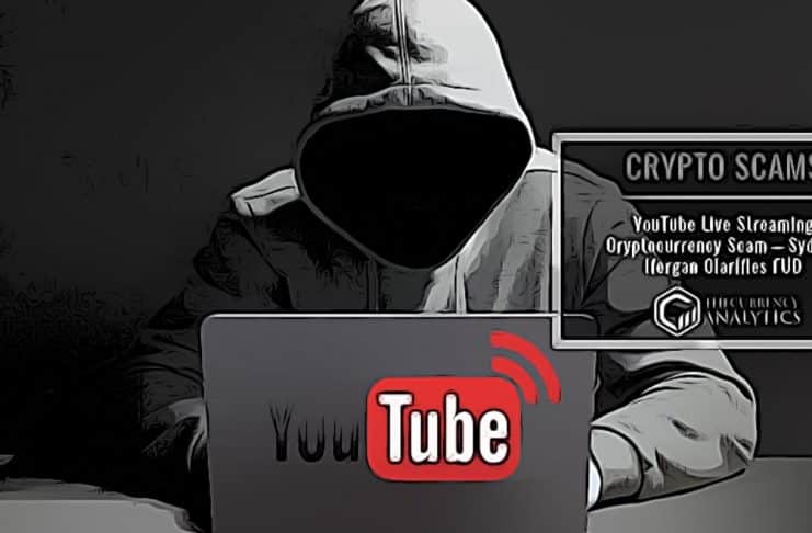 youtube krypto scam reklamy