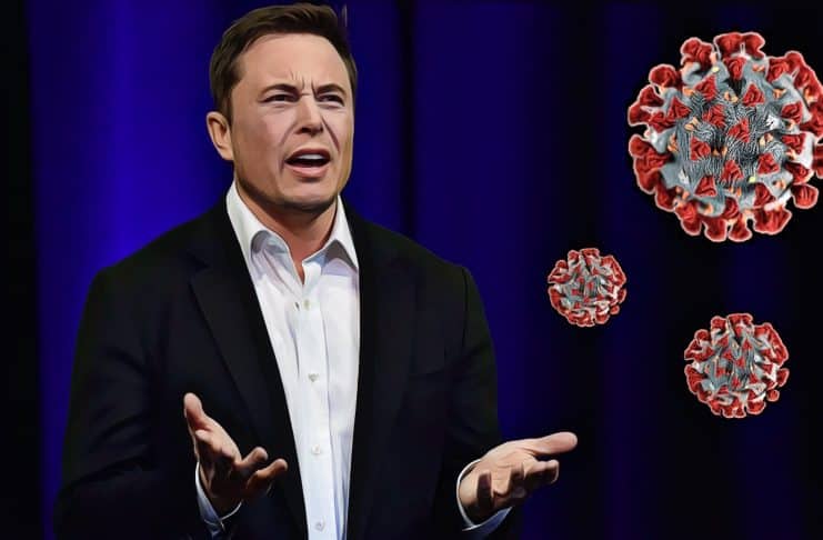 elon musk , koronavirus a antigenove testy