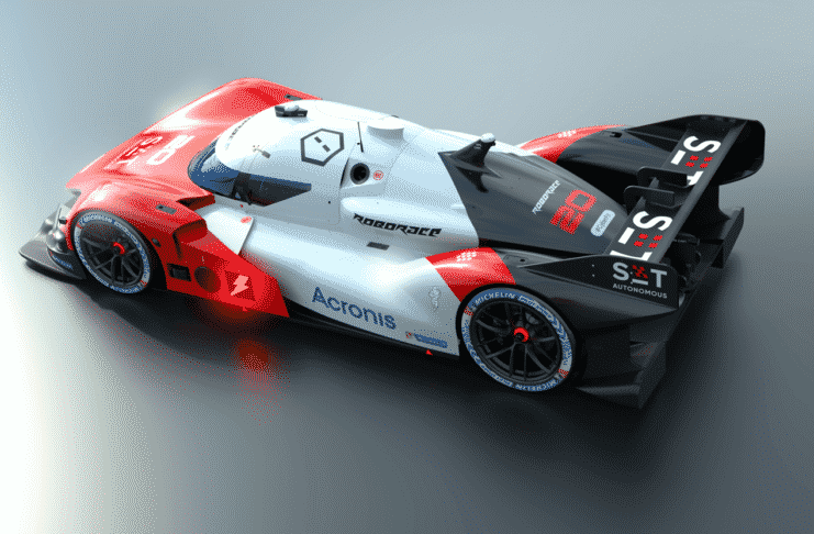 SIT Acronis Roborace autonomne auto