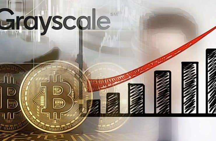 Grayscale reklama na Bitcoin v TV