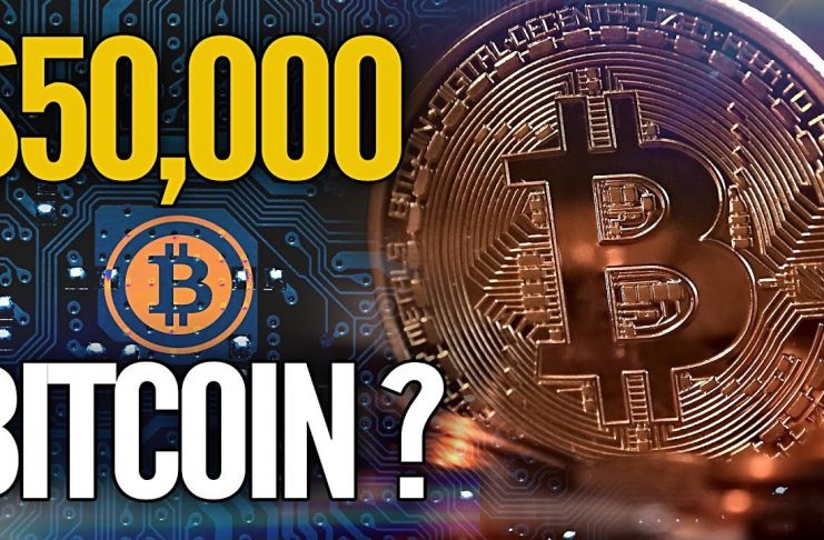 Bitcoin útočí na 50 000 $