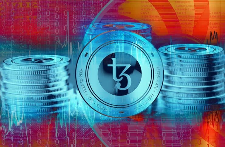 Tezos XTZ. Zdroj: Shutterstock.com/RuskaDesign