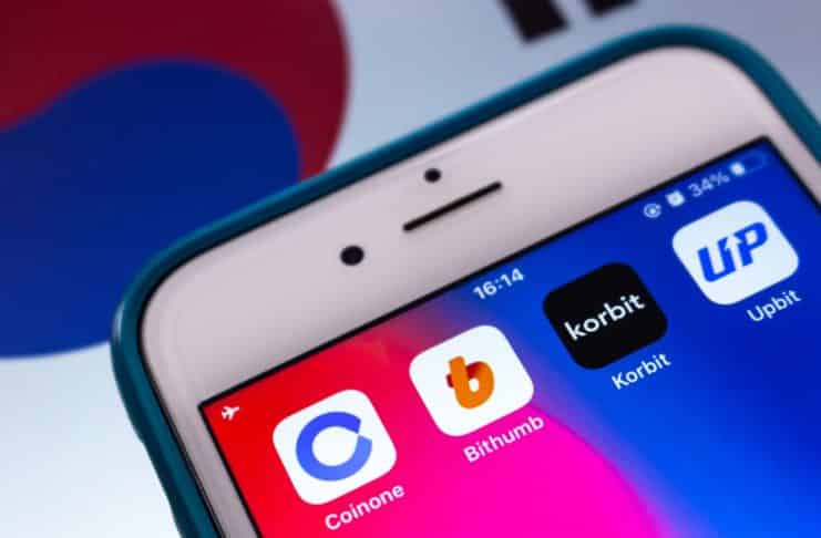 Južná Kórea a kryptoburzy