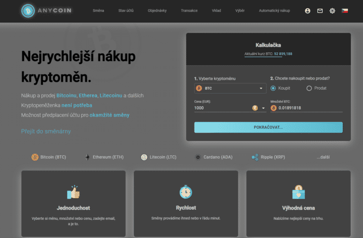 Anycoin návod a Ancoin recenzia
