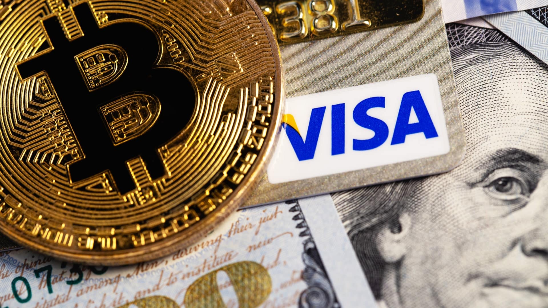 VISA hlási nárast platieb s kryptomenami