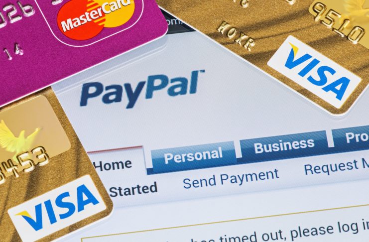 paypal visa mastercard končia v Rusku