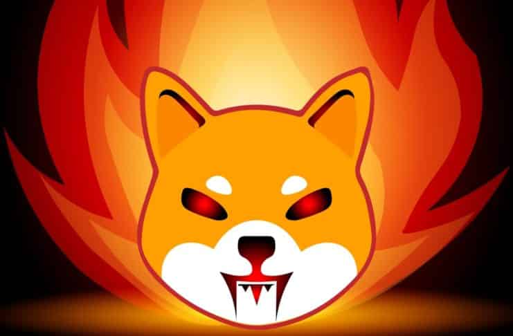 Veľké spaľovanie Shiba Inu