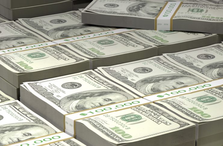 Dolárový index DXY na 20 ročnom maxime