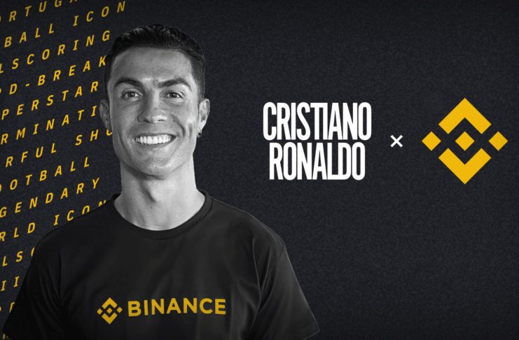 Binance ohlásil spoluprácu s Christianom Ronaldom!