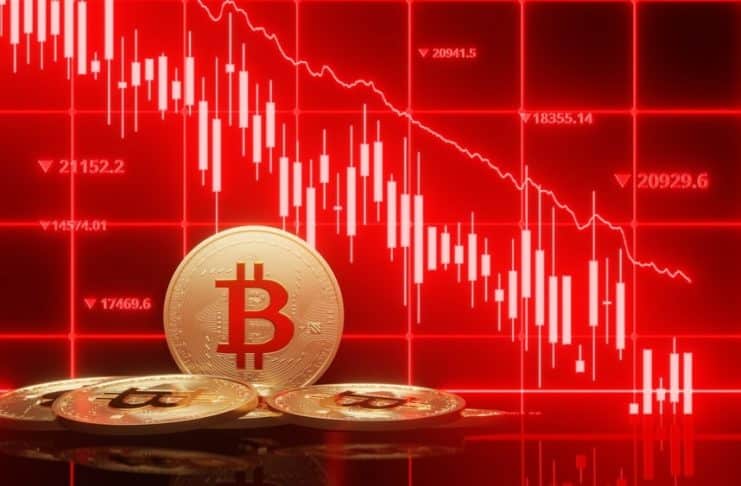 Bitcoin a trhy klesajú, inflácia v USA rastie