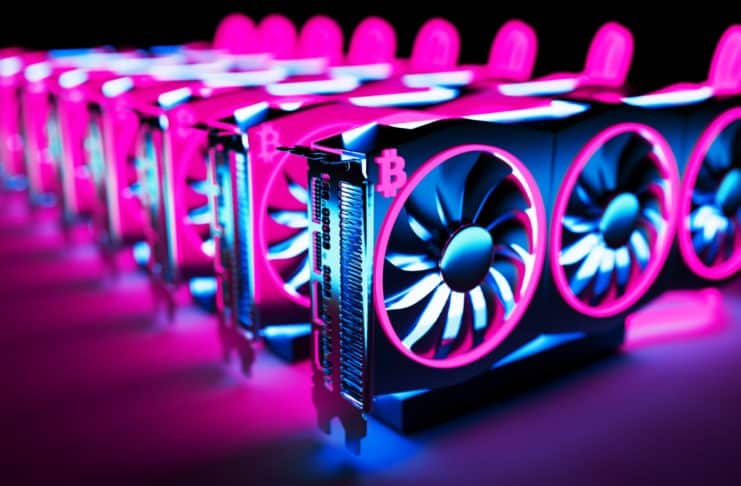 Mining Bitcoinu.