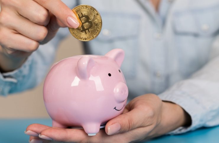 Bitcoin mizne z búrz.