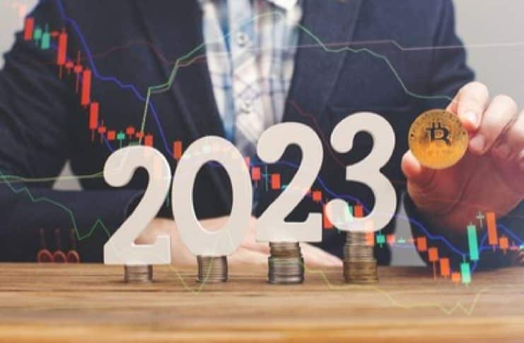 Bitcoin v roku 2023.