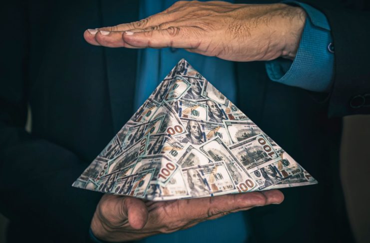 Tether Ponziho schéma