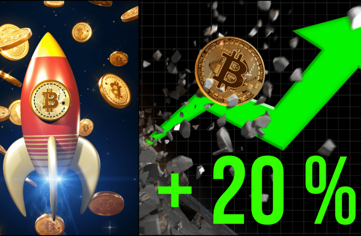 Bitcoin raketovo rastie