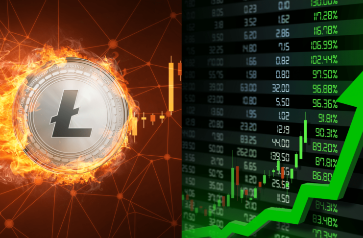 Litecoin naďalej rastie