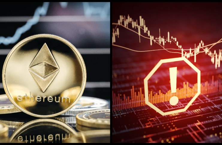 Ethereum môže spadnúť