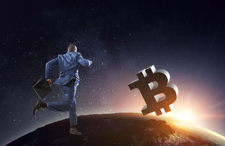 Na Mesiac mieri poklad 62 bitcoinov