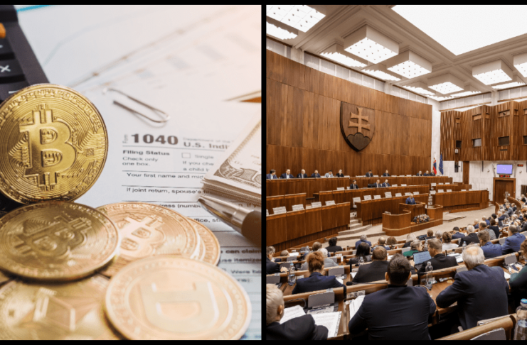 V NR SR je opäť zmena zákona na zníženie dani z kryptomien