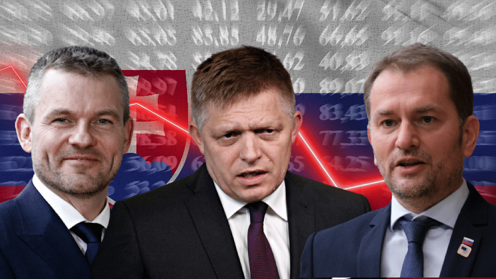 Slovensko je na pokraji bankrotu