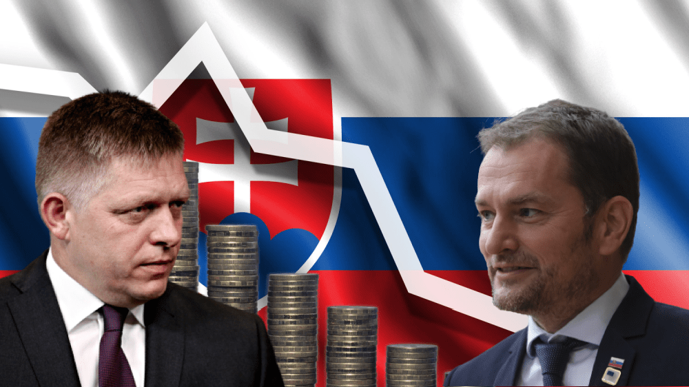 Slovensko na pokraji bankrotu