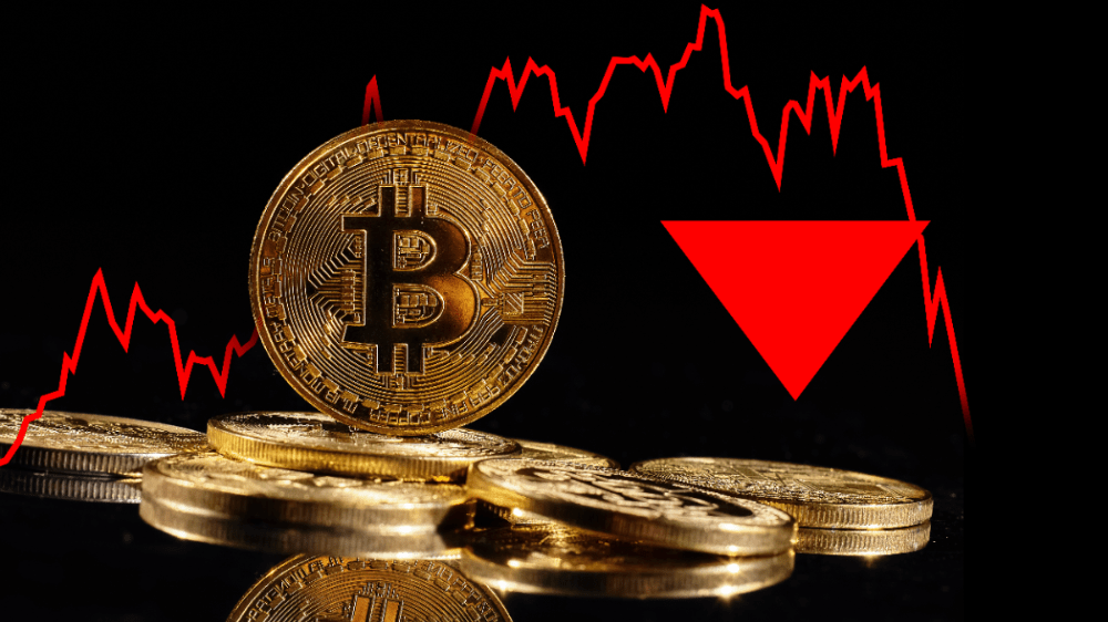 Bitcoin klesol na cene
