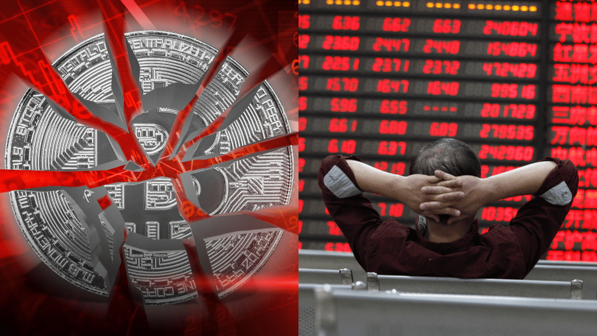 Bitcoin a koordinovaný predaj